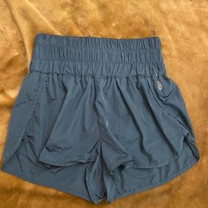 FREE PEOPLE DEEP SEA THE WAY HOME SHORTS